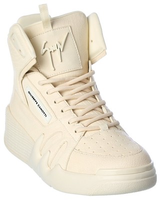 

Кожаные кроссовки Giuseppe Zanotti Talon мужские белые, Белый, NA