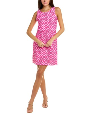 

Женское платье прямого кроя Jude Connally, Sgspsail geo spring pink