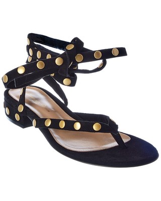 

Gianvito Rossi 20 Женские замшевые сандалии с шипами, Черный, NA