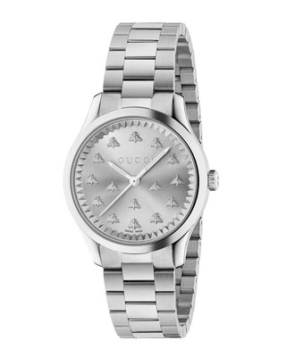 Женские серебряные часы Gucci Womens G-Timeless