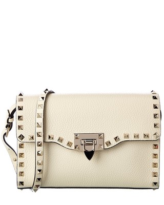 

Маленькая женская сумка через плечо Valentino Rockstud из зернистой кожи, NA