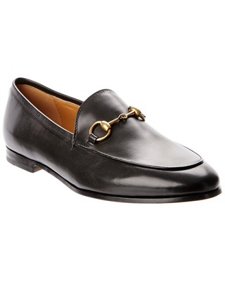 

Женские кожаные лоферы Gucci Jordaan, Черный, NA