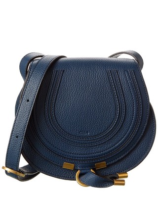 

Маленькая кожаная женская сумка-седло Chloé Marcie, NA