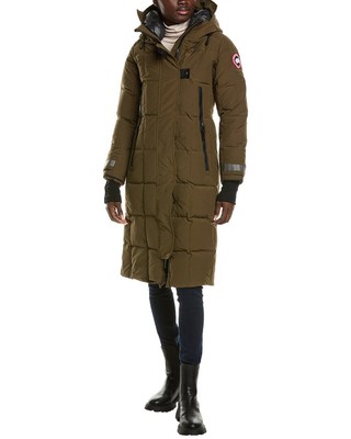 Pre-owned Canada Goose Elmwood Parka Women's Green Xxs