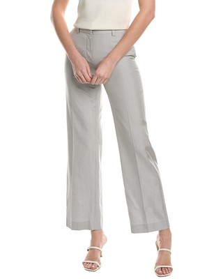 

Женские шелковые брюки Lafayette 148 New York Gates, Grey, NA