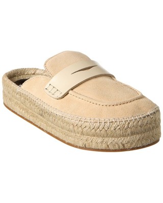 

Женские эспадрильи на платформе из замши и кожи Jw Anderson, Бежевый, NA