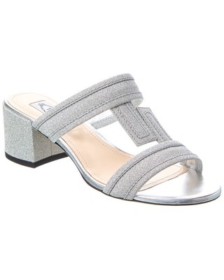 

Tod S Блестящие Кожаные Сандалии Женские Серебристые, Серебряный, NA