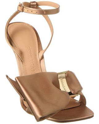 Женские атласные сандалии с бантом от Ferragamo Helena