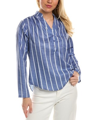 

Рубашка с карманами Colette Rose женская синяя, Синий