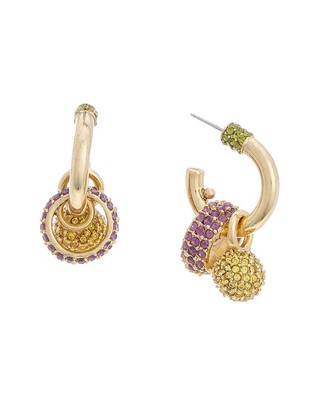Женские серьги-цепочки Oscar De La Renta 14K Big