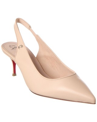 Christian Louboutin Sporty Kate 55 Leather Slingback Pump Womens  36