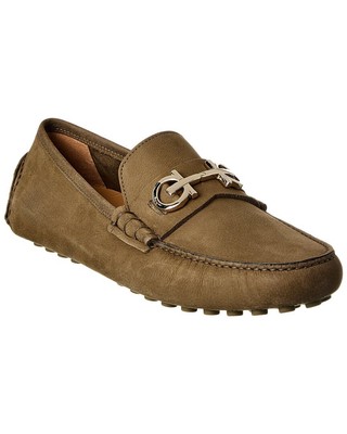 

Мужские кожаные лоферы Ferragamo Grazioso, Зеленый, NA