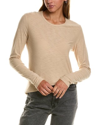 Женская футболка с круглым вырезом и длинным рукавом James Perse 2