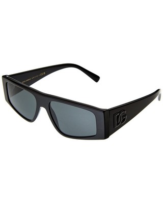 Солнцезащитные очки Dolce & Gabbana Унисекс Dg4453 55 мм Женские черные