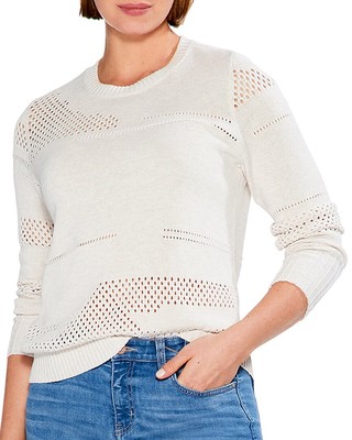 

Женский свитер Nic+Zoe Placed Pointelle, Cbscobblestone