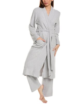 N Natori Shawl Collar Robe Womens