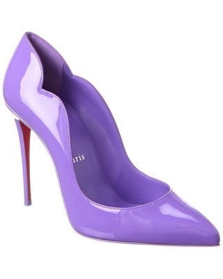 

Женские туфли-лодочки Christian Louboutin Hot Chick 100, Фиолетовый, NA