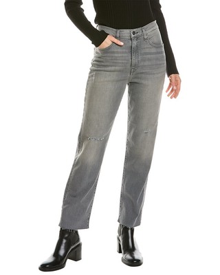 

Джинсы Hudson Женские прямые джинсы до щиколотки с высокой посадкой Kass Ride, Grey, NA