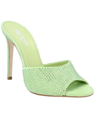 

Женские кожаные мюли на шпильке Paris Texas Holly, Peridot, NA
