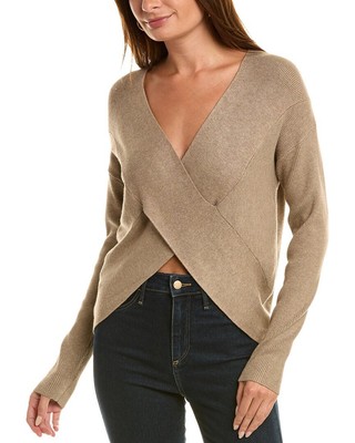 525 America Harlow Wrap Front Pullover Womens