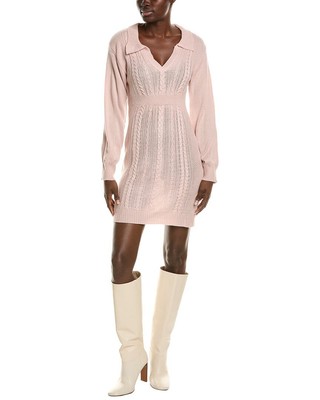 Abbey Sweaterdress Womens Pink S