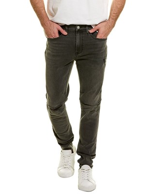 

Джинсы Hudson Zack Cinder Moto Skinny мужские серые, Grey, NA