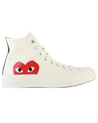 

Мужские кроссовки Converse X Comme Des Garçons Play, Белый, Converse Chuck Taylor All Star