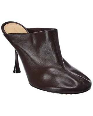 

Кожаные женские мюли в горошек Bottega Veneta, Коричневый, NA