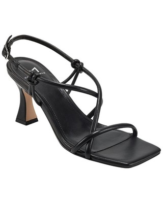 

Женские кожаные сандалии Marc Fisher Ltd Dayne 7,5, Blk, NA