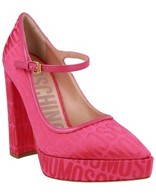 Moschino Leather-Trim Pump Women's 36 | eBay