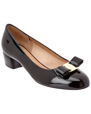 Женские лакированные туфли Ferragamo Vara