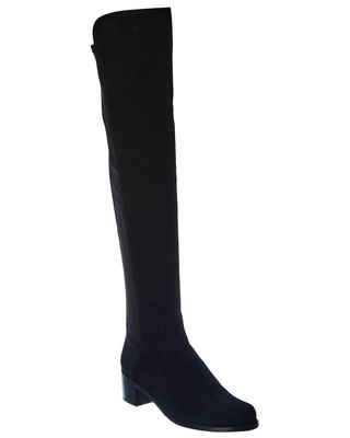 

Женские замшевые ботфорты Stuart Weitzman Reserve, Черный, NA