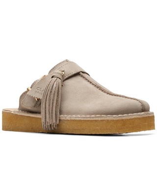 

Женские замшевые мюли Clarks Trek, Sand wlined, NA