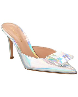 

Кожаные женские мюли Gianvito Rossi Jaipur 85, Multi, NA