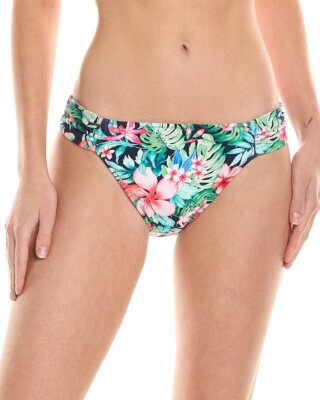 Tommy Bahama Island Cays Flora Реверсивные хипстерские женские бикини-боттом