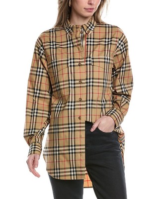 Burberry Shirt Womens Beige 4
