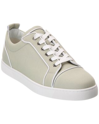 Мужские кроссовки Christian Louboutin Varsijunior из габардина и кожи