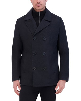 Классический полушерстяной пиджак Peacoat Mens Xl от Kenneth Cole Classic