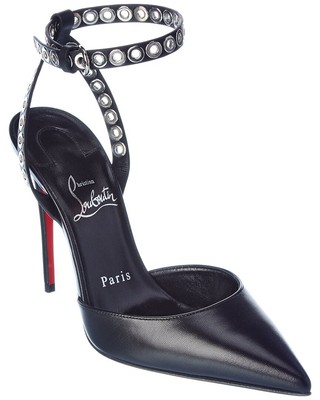 

Christian Louboutin Pumpaclou 100 Женские кожаные туфли, Черный, NA