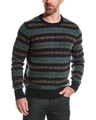 Мужской шерстяной свитер с круглым вырезом от Brooks Brothers