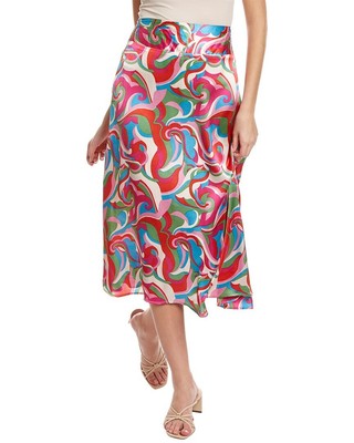 

Атласная юбка Anna Kay женская красная, Красный