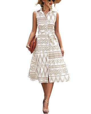 

Платье миди Deli.S женское, White - print