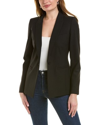 Lafayette 148 New York Harvey Wool-Blend Blazer Womens  6