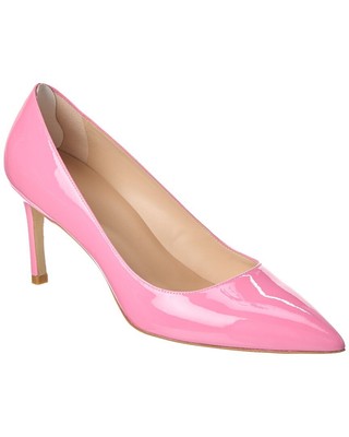 Лакированные туфли-лодочки Stuart Weitzman Leigh 75 женские розовые 7