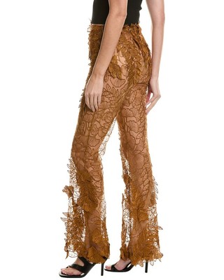 Pre-owned Alberta Ferretti Trouser Women's Brown 42