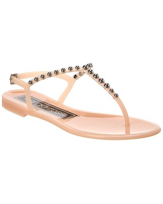 

Резиновые сандалии Sergio Rossi женские розовые, Розовый, NA