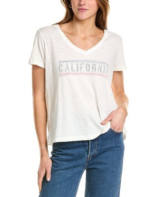 Женская футболка с V-образным вырезом Sol Angeles California