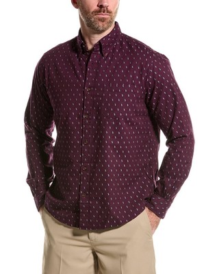 Мужская рубашка с зажимом из платка Brooks Brothers