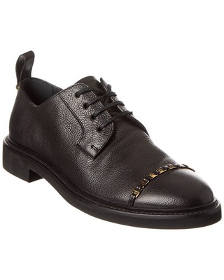 Женский Оксфорд из кожи Ferragamo Policoro черный 4.5C