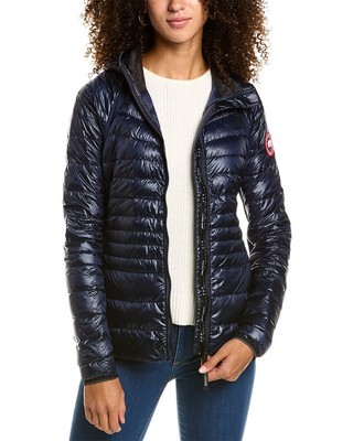 Женская куртка с капюшоном Canada Goose Hybridge Lite, синяя, L